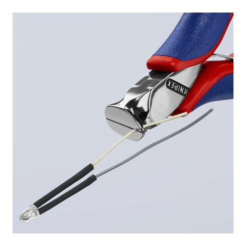 Pinces coupantes de devant pour l’électronique Knipex