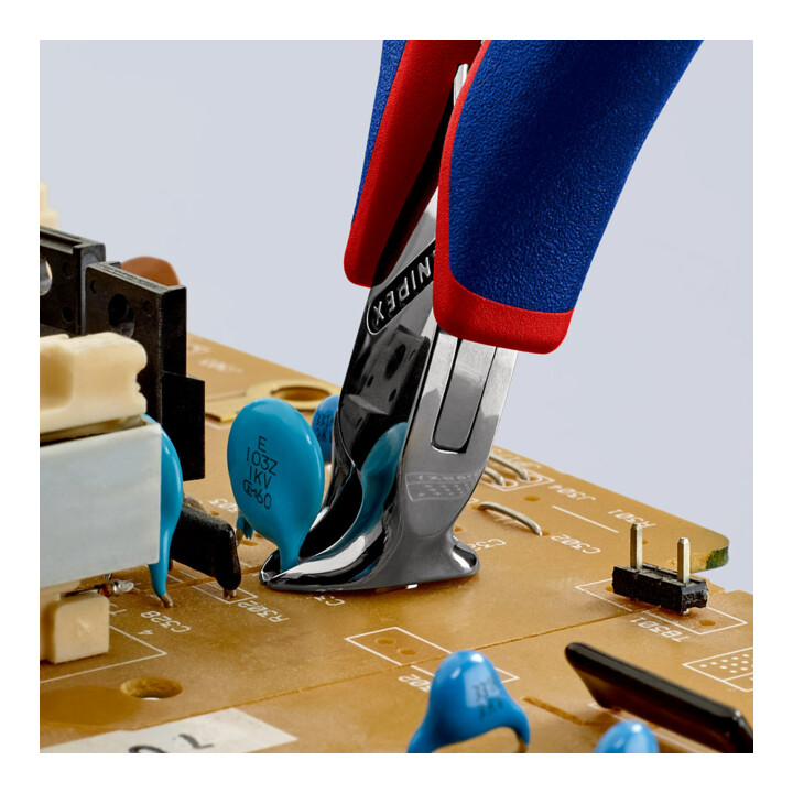 Pinces coupantes de devant pour l’électronique Knipex