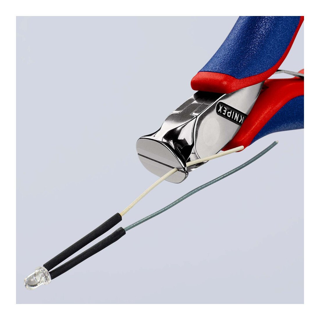 Pinces coupantes de devant pour l’électronique Knipex