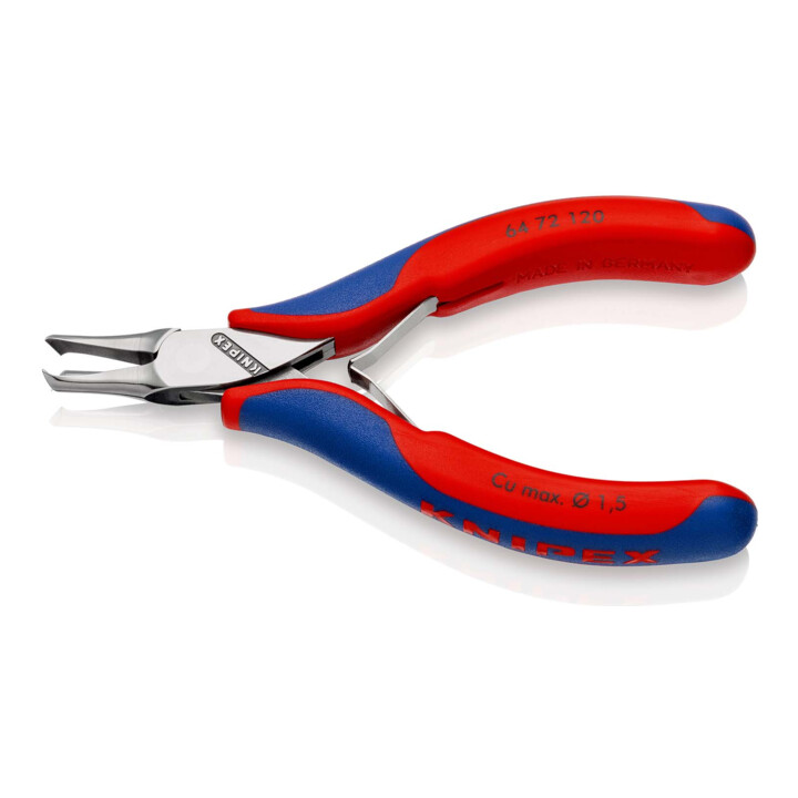 Pinces coupantes de devant pour l’électronique Knipex