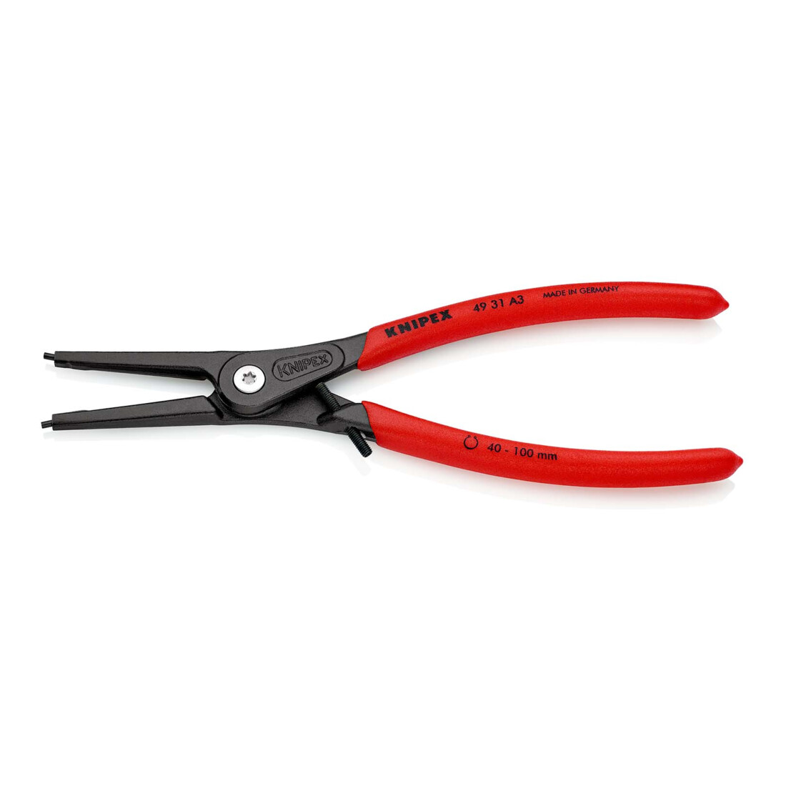 Pinces de précision pour circlips, pour circlips extérieurs d'arbre Knipex
