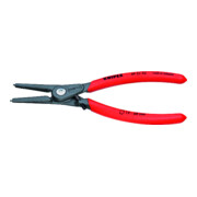 Pince de précision KNIPEX pour bagues extérieures d'arbres avec protection contre la sur-extension gris atramentisée