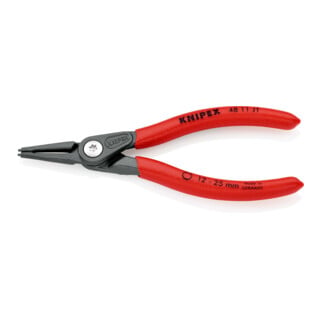 Circlip pinces ger. J 4 atrament gris. Knipex