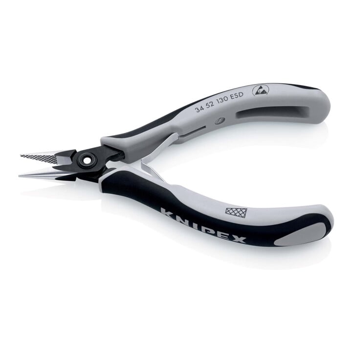 Pinces de préhension de précision pour l'électronique ESD Knipex