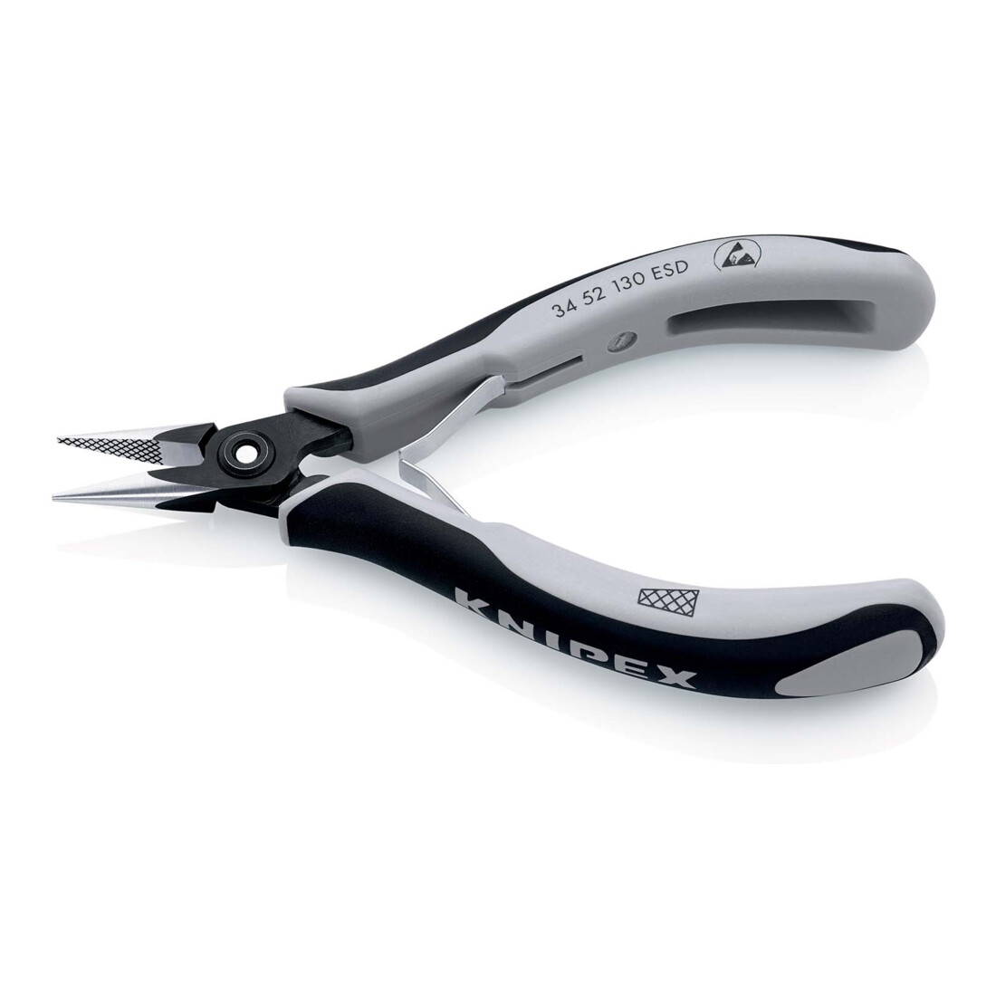 Pinces de préhension de précision pour l'électronique ESD Knipex