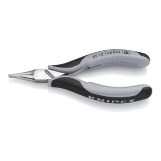 Pince de préhension électrique ESD 115mm fl.ru.geb.B. Knipex