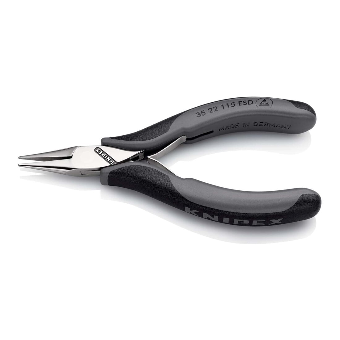 Pince de préhension électrique ESD 115mm fl.ru.geb.B. Knipex