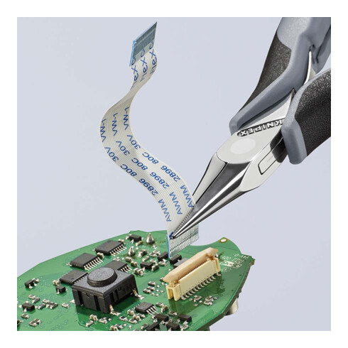 Pince de préhension électrique ESD 115mm fl.ru.geb.B. Knipex