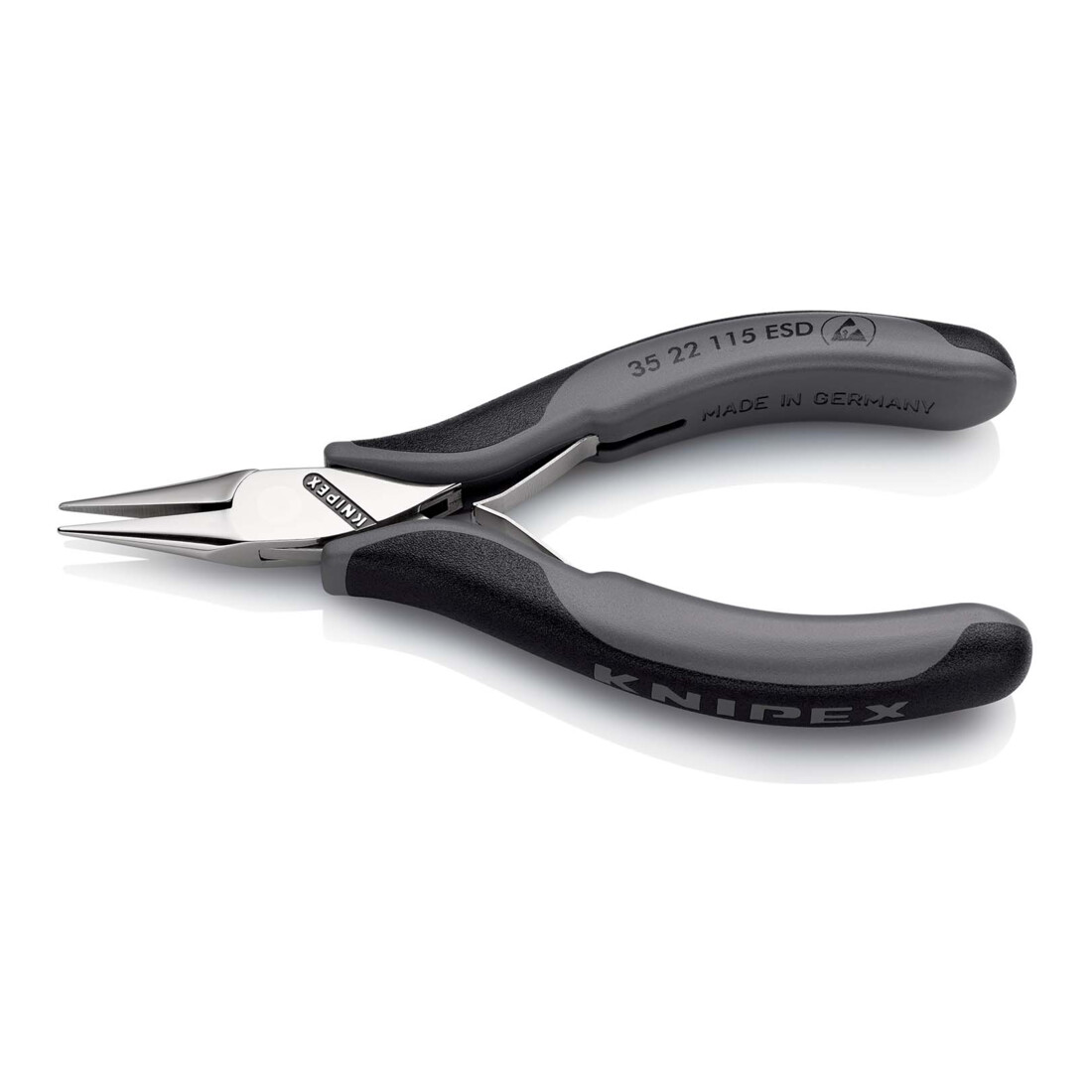 Pince de préhension électrique ESD 115mm fl.ru.geb.B. Knipex