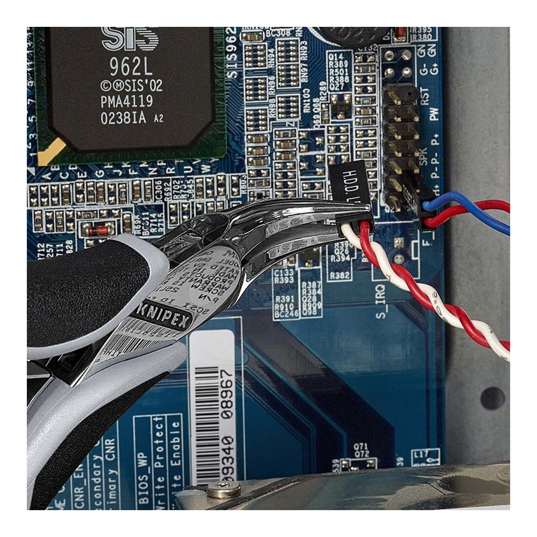Pinces de préhension pour l’électronique ESD Knipex