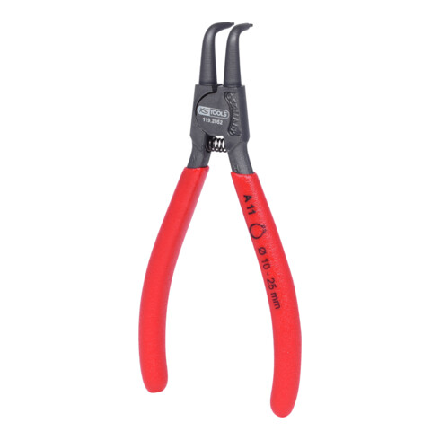 Pince pour circlips extérieurs KS Tools, coudée