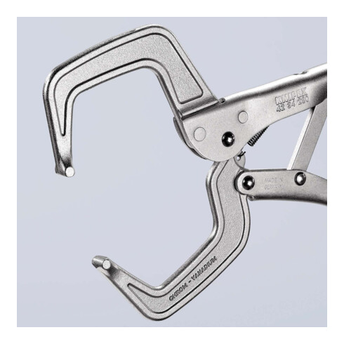 Pinces-étaux à souder Knipex