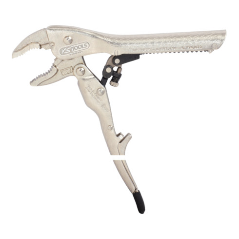 Pinces étaux auto-ajustables à mors ovales, 170mm