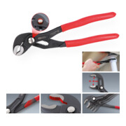 Pince à pompe à eau KS Tools avec réglage par bouton-poussoir-2