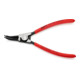 Pinces pour circlips, pour circlips extérieurs d'arbre Knipex