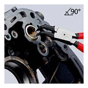 Pinces pour circlips, pour circlips intérieurs d'alésage Knipex-4
