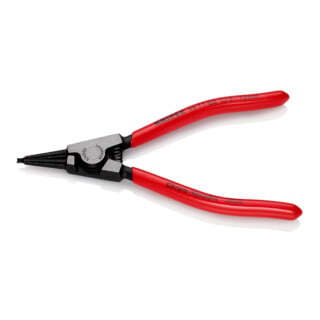 Pince à circlips Knipex pour la saisie d'anneaux avec revêtement plastique