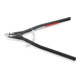 Pince à circlips Knipex pour bagues extérieures d'arbres, revêtement en poudre noire-3