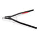 Pince à circlips Knipex pour bagues extérieures d'arbres, revêtement en poudre noire-3