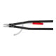 Pinces pour circlips, pour grands circlips intérieurs Knipex