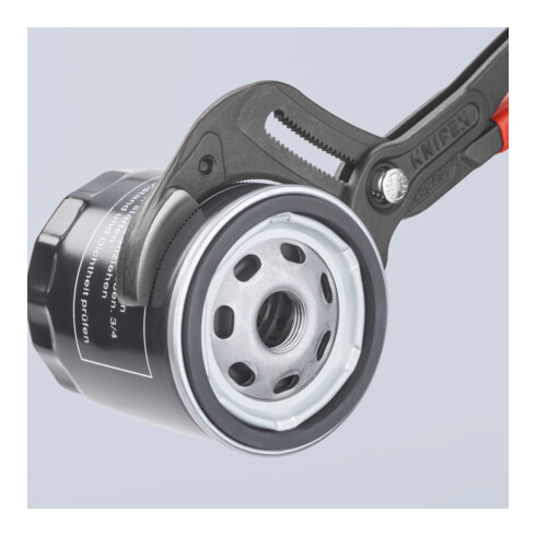 Pince à siphon chromée avec mâchoires Knipex