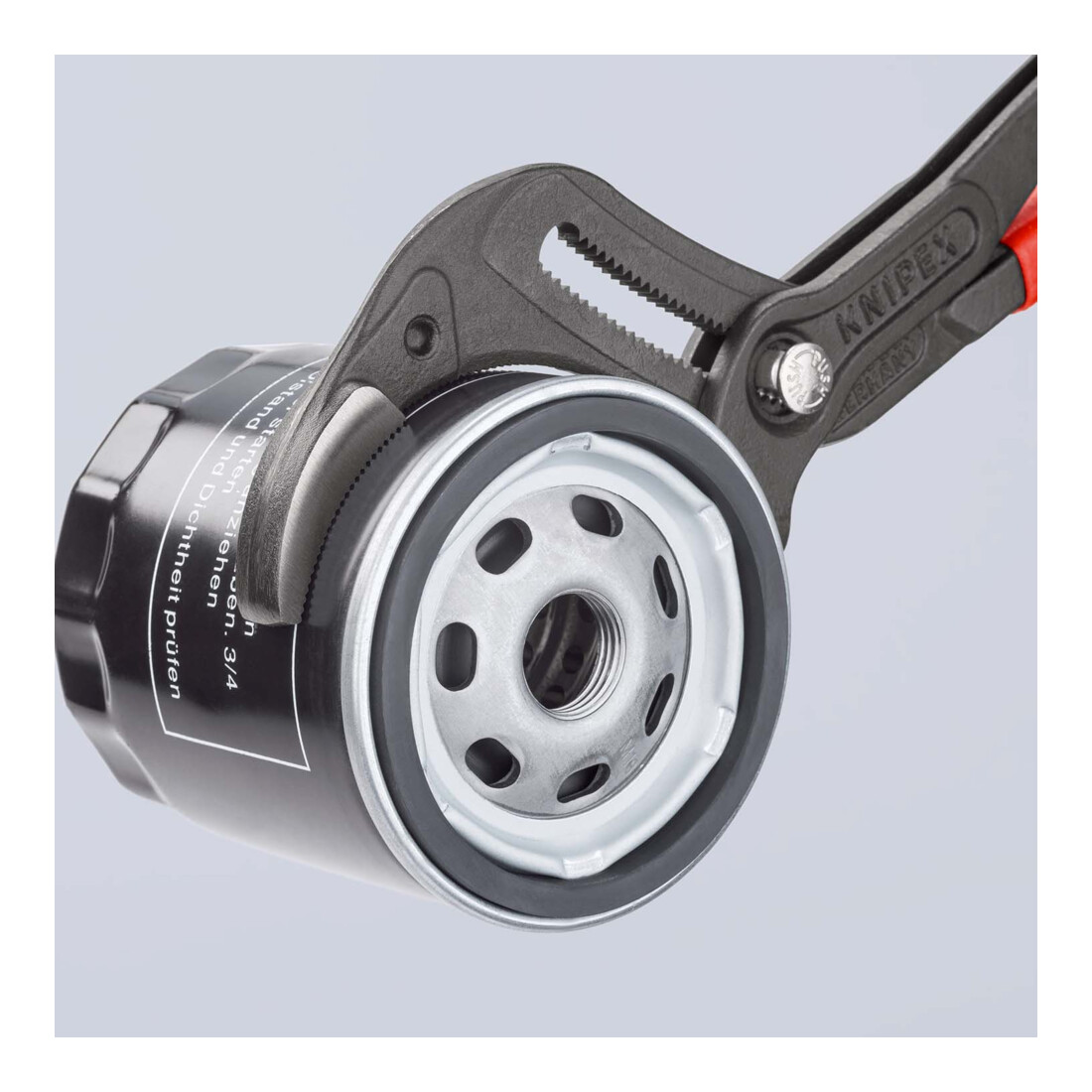 Pince à siphon chromée avec mâchoires Knipex