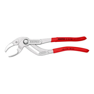 Pinces pour siphons et connecteurs, pour siphons, tubes en plastique et connecteurs Knipex