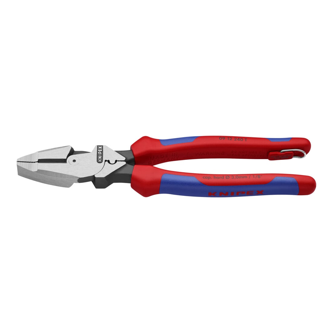 Pinces universelles à forte démultiplication "Lineman's Pliers", modèle américain Knipex