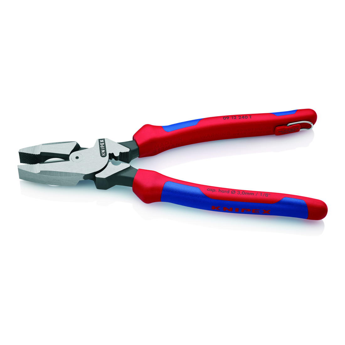 Pinces universelles à forte démultiplication "Lineman's Pliers", modèle américain Knipex