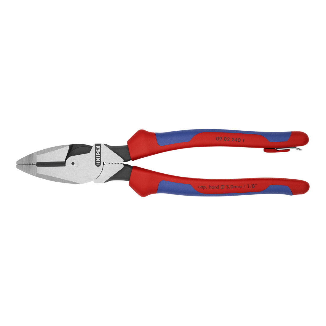 Pinces universelles à forte démultiplication "Lineman's Pliers", modèle américain Knipex