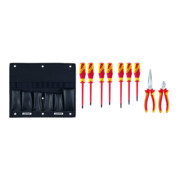 Pinces/visseuses Gedore-VDE assortiment pour carte à outils ET-1100 W-3