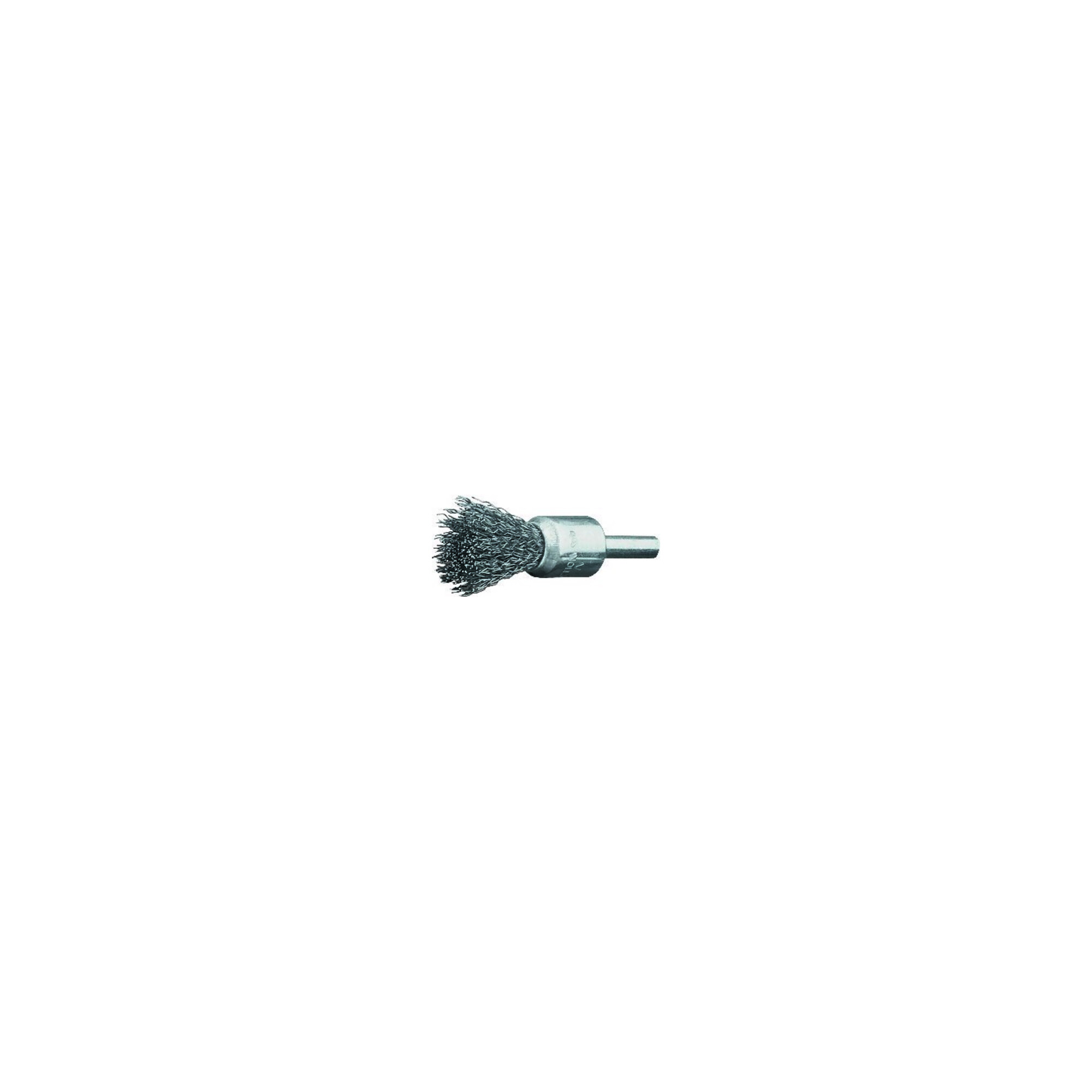 LESSMANN Pinselbürste STA D.17mm Schaft 6mm Drahtstärke 0,3mm, 452161