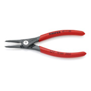 KNIPEX Pinza di precisione per anelli di sicurezza esterni su alberi, bonderizzata grigia