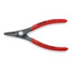 KNIPEX Pinza di precisione per anelli di sicurezza esterni su alberi, bonderizzata grigia-3