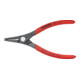KNIPEX Pinza di precisione per anelli di sicurezza esterni su alberi, bonderizzata grigia-4