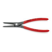 KNIPEX Pinza di precisione per anelli di sicurezza esterni su alberi, bonderizzata grigia