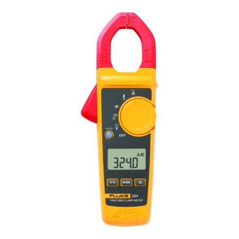 Fluke Pinza per misurazione corrente digitale AC 400A, FLUKE-324, temperatura e misurazione capacità