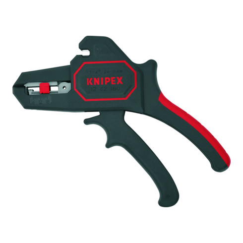 KNIPEX Pinza spelafili automatica 12 62 180, 180mm