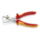 KNIPEX Spelafili con cesoia per cavi StriX® 13 66 180 cromata, VDE 180mm-4