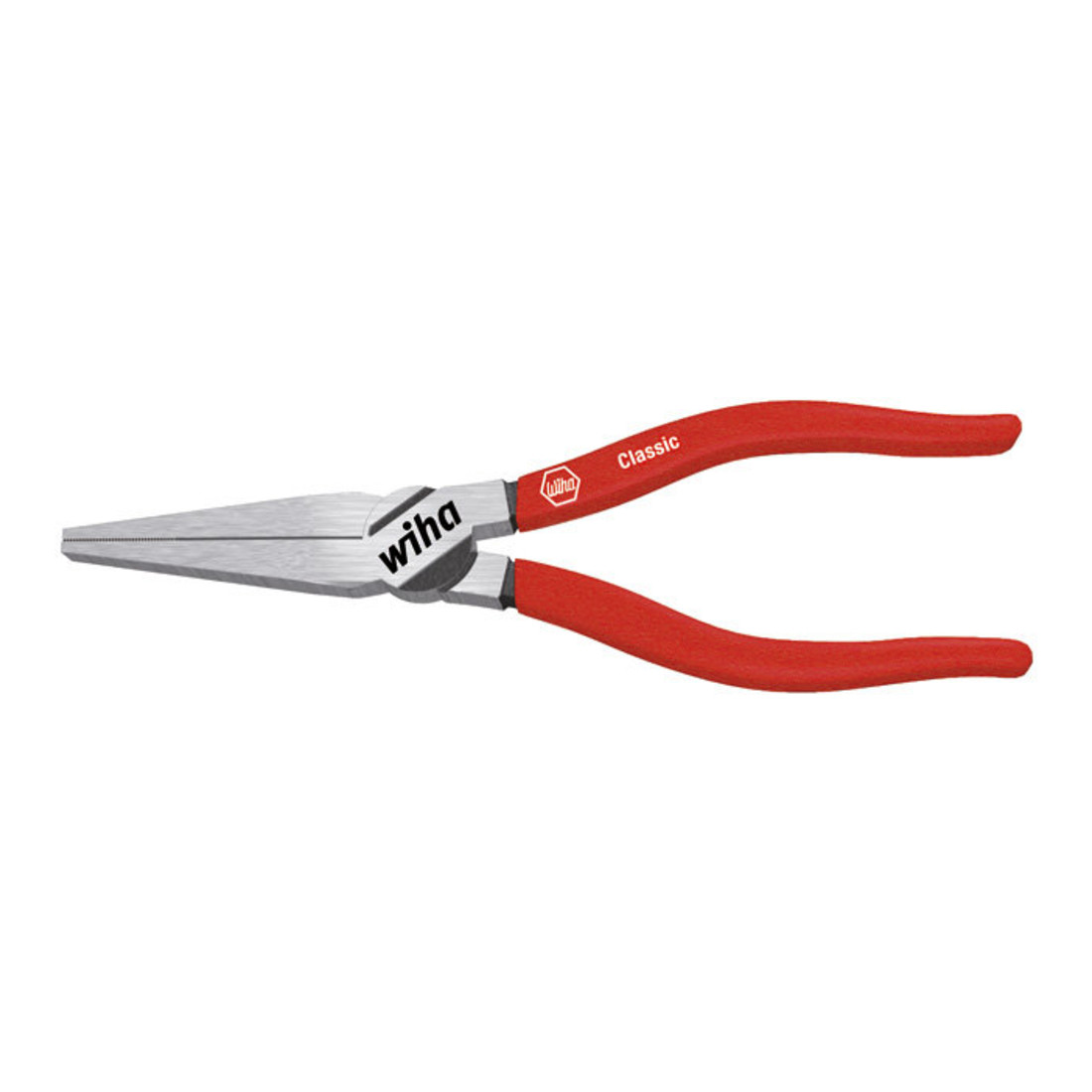 Wiha Pinze a becchi piatti Langbeck Classic in blister 160mm