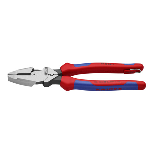 KNIPEX Pinza universale tipo forte "Lineman's Pliers" con anello di fissaggio, 240mm