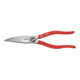 Wiha Pinze a becchi piatti Classic con tagliente curvo, circa 40° in blister 160mm-3