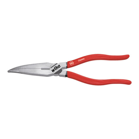 Wiha Pinze a becchi piatti Classic con tagliente curvo, circa 40° in blister 160mm