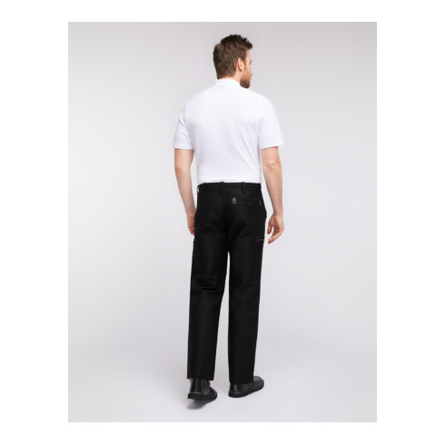 Pioneer pantalon de guilde avec poches à genoux en Cordura, twist double pilote, noir, taille 90