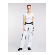 Pionier Bundhose Damen TOOLS, weiß/grau-1