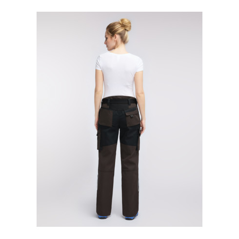 Pionier Bundhose Damen TOOLS, braun/schwarz