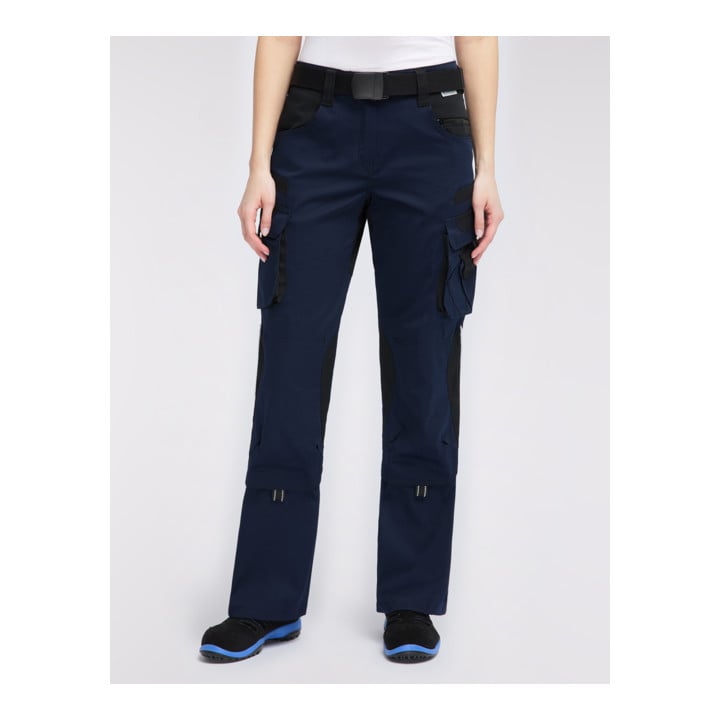 Pionier Bundhose Damen TOOLS, 285 g/m², marine/schwarz, Gr. 42