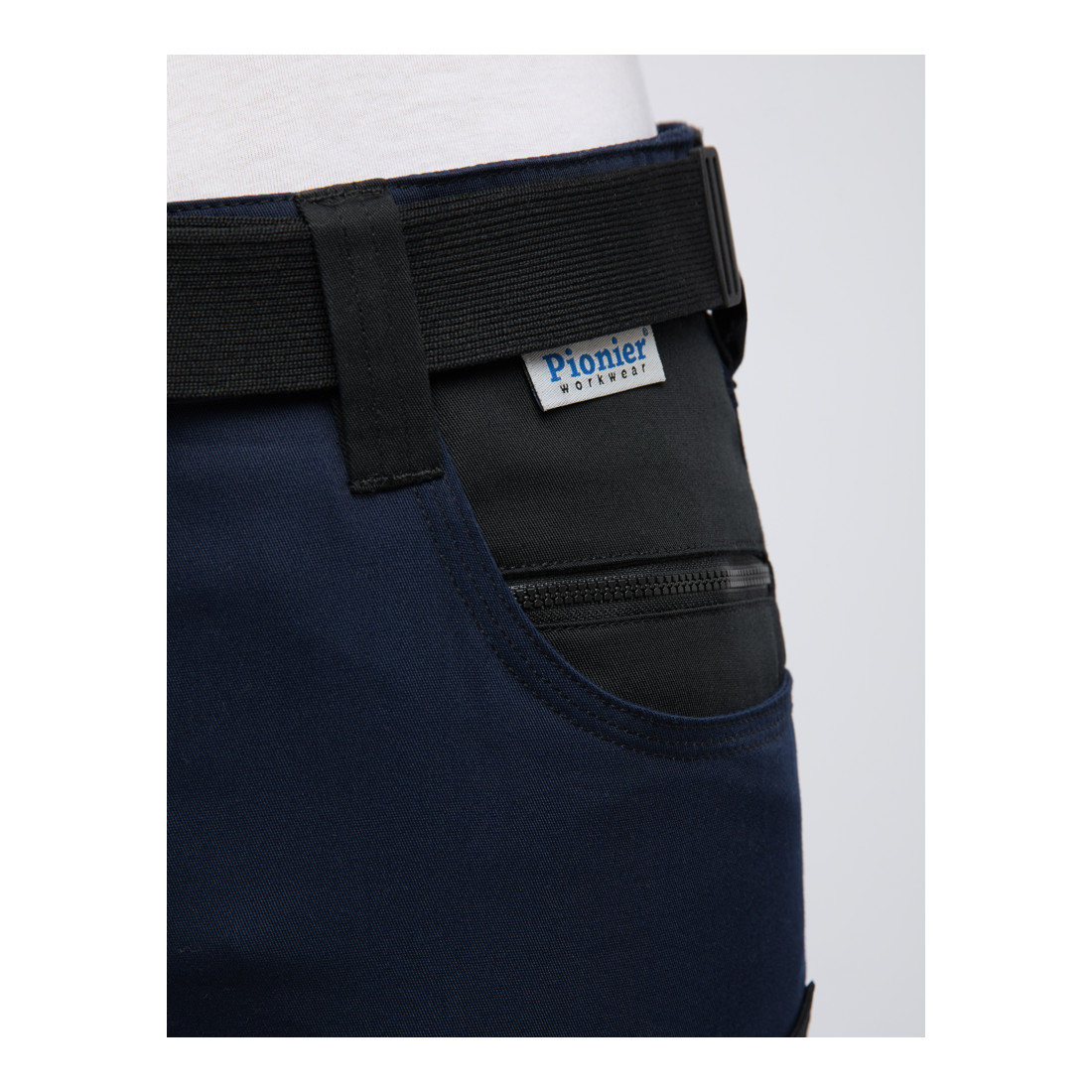 Pionier Bundhose Damen TOOLS, 285 g/m², marine/schwarz, Gr. 48