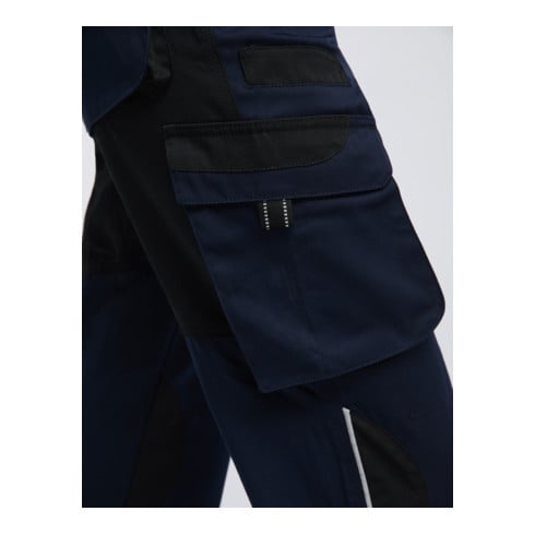 Pionier Bundhose Damen TOOLS, 285 g/m², marine/schwarz, Gr. 48