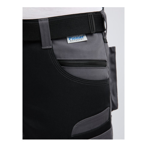 Pionier Bundhose Damen TOOLS, schwarz/grau